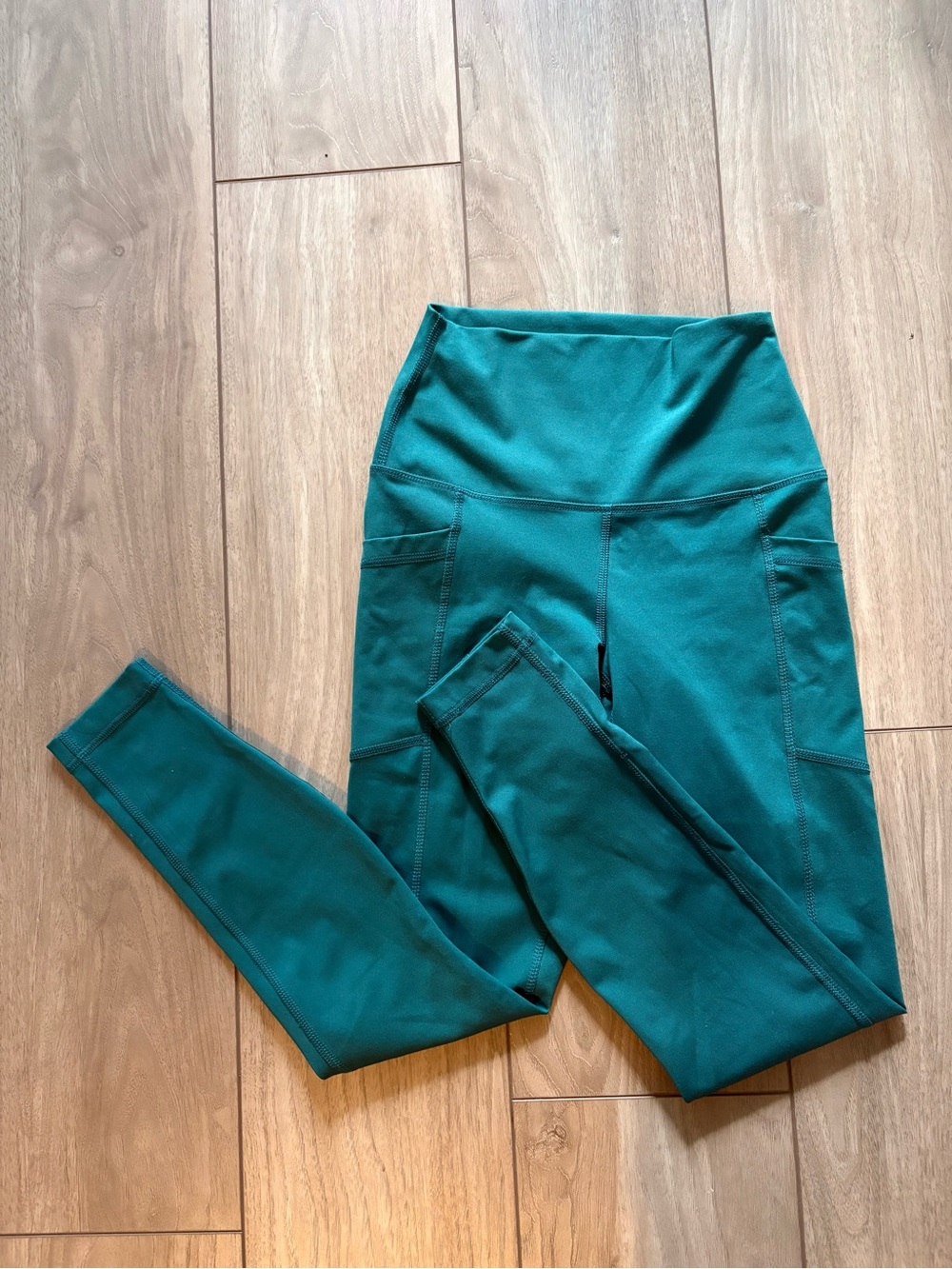 Yogalicious Teal High-Waist Leggings